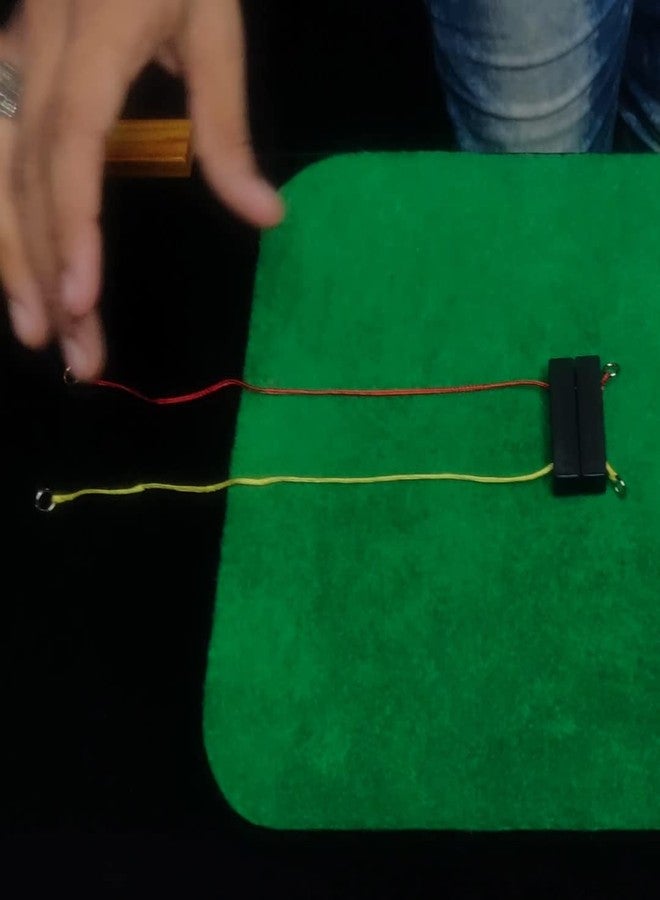MilesMagic Magician's Crazy Cords Gimmick | Color Changing Thread String | Real Mentalist Street Illusion Mind Reading Novelty Close Up Stage Magic Trick - Image 5
